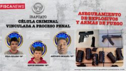 Detención de banda criminal en Irapuato: Explosivos, armas y múltiples cargos