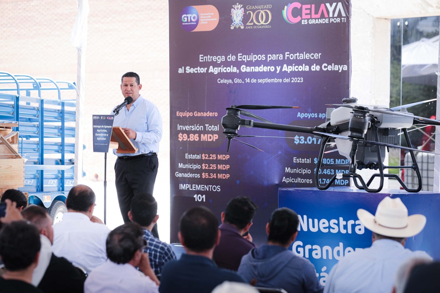 Inversiones clave en Celaya: Gobernador Diego Sinhue impulsa desarrollo y beneficios para la comunidad