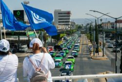 Taxistas organizan caravana de apoyo a Libia Dennise en León