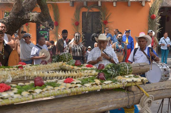 Celebración de la fiesta del valle del maíz en San Miguel de Allende