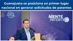 Guanajuato primer lugar nacional en generación de solicitudes de patentes
