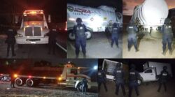 Aseguran camión con combustible robado en Abasolo