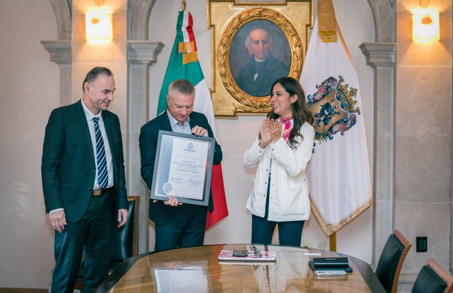 Certificación 'Empresa Limpia' de Volkswagen México en Guanajuato