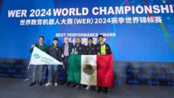 Equipo Robocon de Guanajuato gana primer lugar en Torneo de Robótica WER 2024 en Shanghái