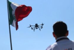 drones en frontera México-Estados Unidos