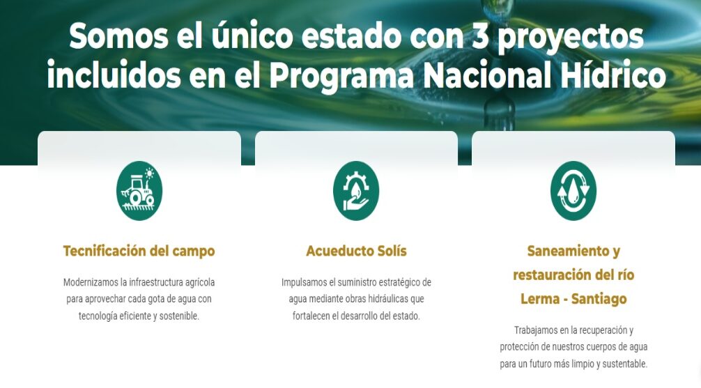 Acueducto Solís Guanajuato agua